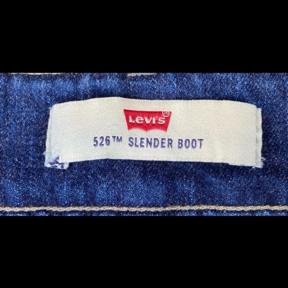 Levi’s 526 Slender Boot Denim Jeans - Picture 3 of 4